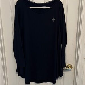 Lane Bryant black swing top
